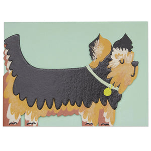 Yorkshire Terrier Card by Raspberry Blossom
