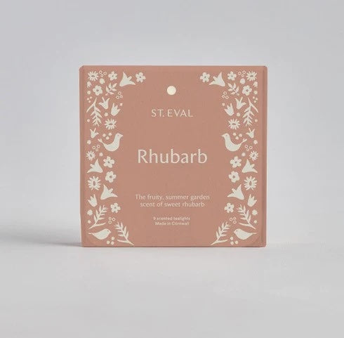 St Eval Rhubarb Scented Tealights