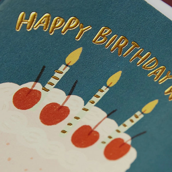 'Happy Birthday wishes' Card by Raspberry Blossom
