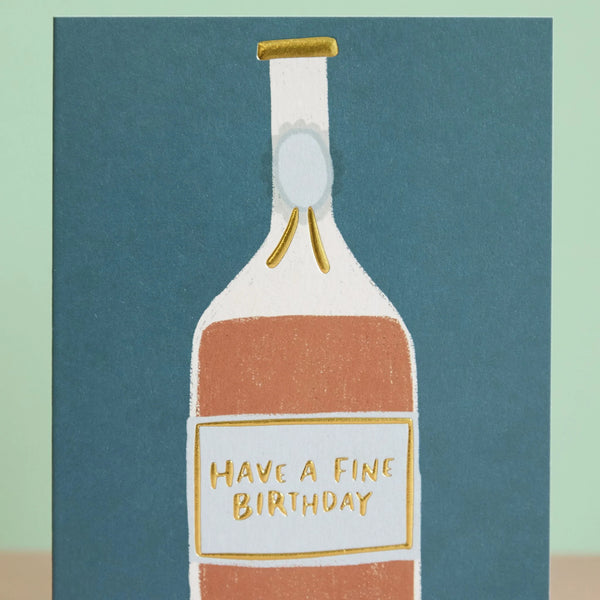 'Have a Fine Birthday' Card by Raspberry Blossom