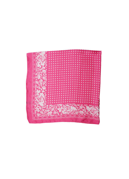 Pink Printed Scarf by Black Colour