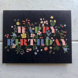 Mayfair Birthday Card By Rifle Cards