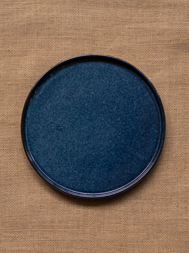 Large Blue Crépuscule Plate