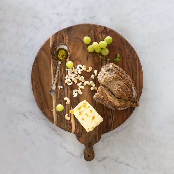 Acacia Round Chopping/Serving Board