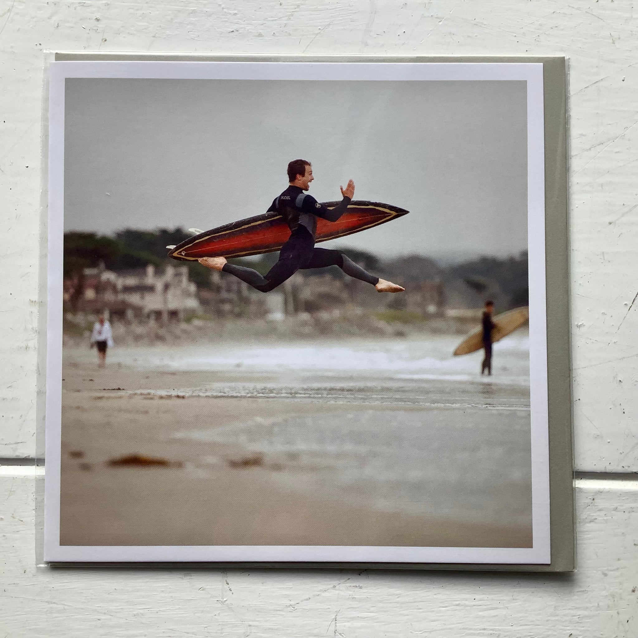 Surfer Leap Card By U Studio
