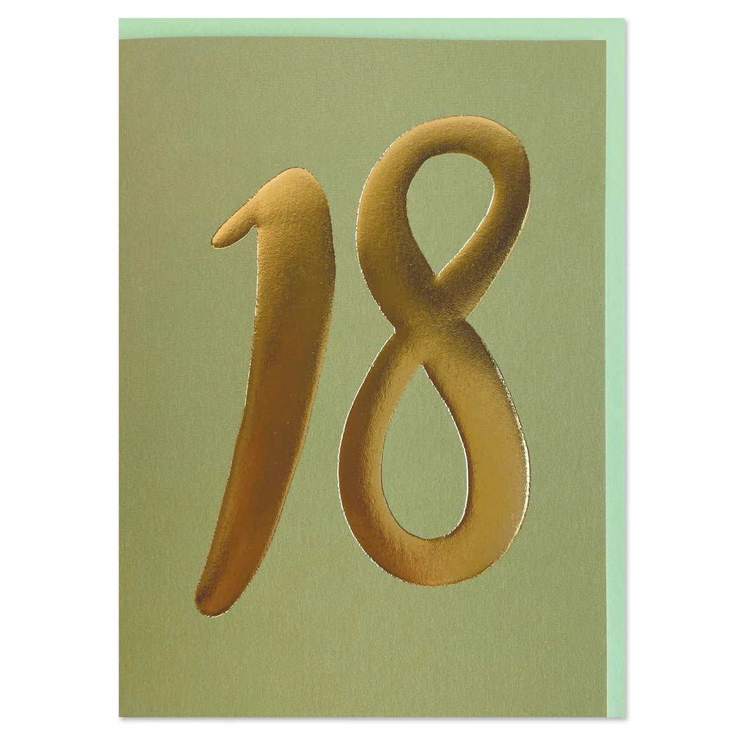 18th Birthday Card by Raspberry Blossom