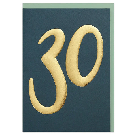 30th Birthday Card by Raspberry Blossom