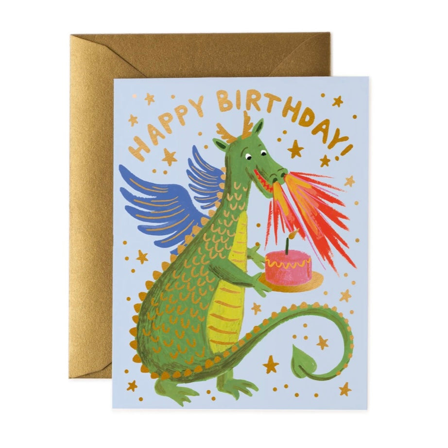 Happy Birthday Dragon by Rifle cards