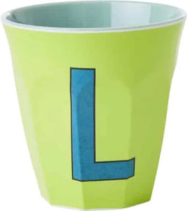 Lime Green L Melamine Cup by Rice