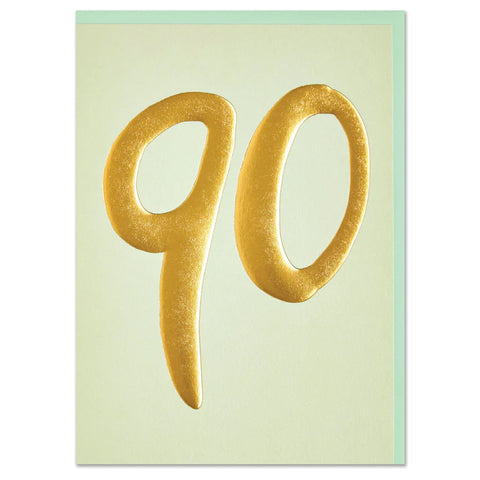 90th Birthday Card by Raspberry Blossom