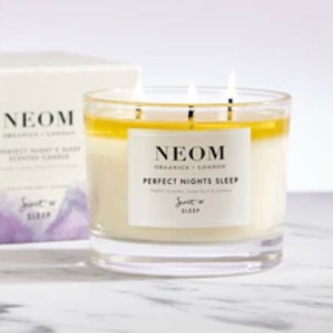 NEOM 3 Wick Candle - Perfect Nights Sleep Tranquility