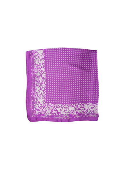 Purple Printed Scarf by Black Colour